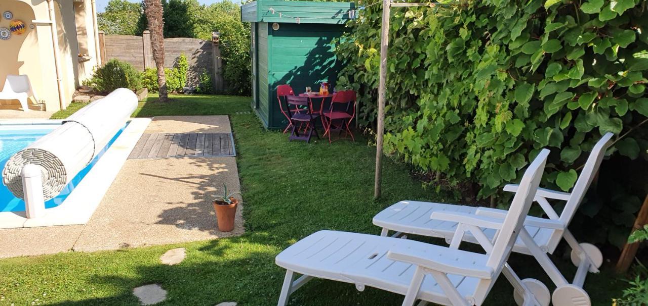 A La Topaze #Gite Calme #3 Pers #Piscine Privee #Cholet #Wifi Haut Debit #Preau #Cholet #Parc Japonais #Puy Du F Ou Le May-sur-Evre Zewnętrze zdjęcie
